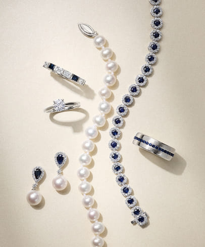 A custom-designed engagement ring