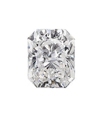 Radiant cut diamond